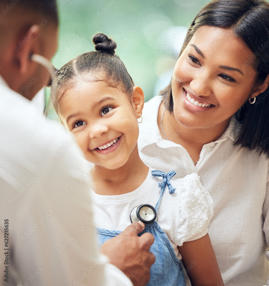 Mother and daughter smiling at a family medicine visit with RightCare Family Medicine in Raleigh, NC